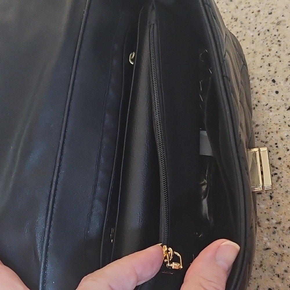 Badgley Mischka Chain Handbag And Wallet Set - Picture 8 of 12
